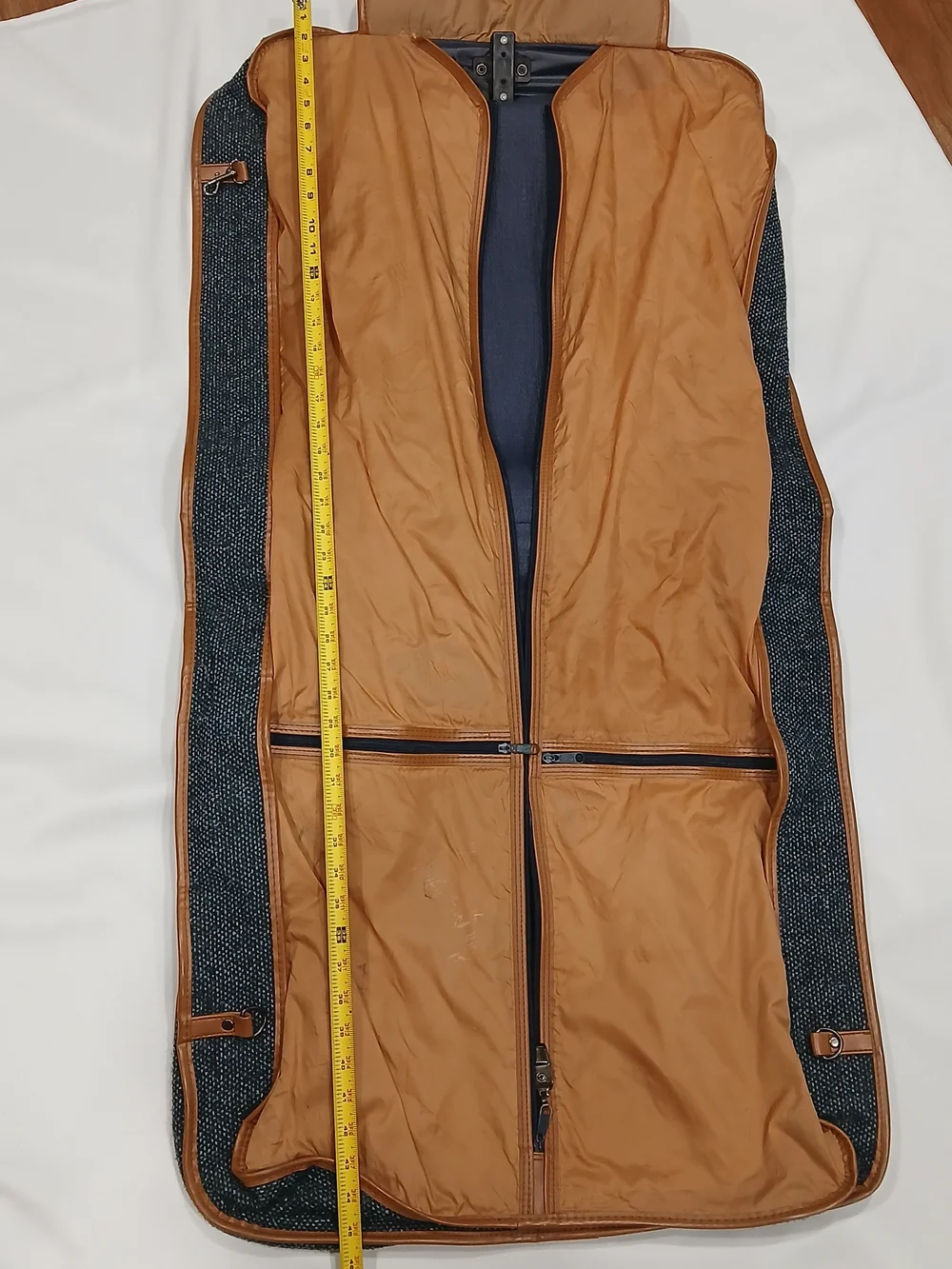 Vintage 1980s Pierre Cardin Garment Bag Luggage Hanging Suit Dress Bag Travel